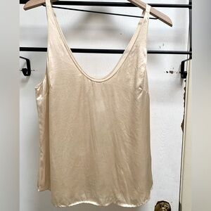 Reformation 100% silk tank size medium